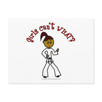 Dark Womens Karate postcards by girlscantwhat Dark Womens Karate postcards