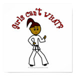 Dark Womens Karate Poster