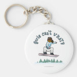 Dark Womens Snowboarding Key Chains