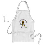Dark Womens Tennis Player Aprons
