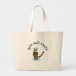 Dark Womens Water Polo Player Canvas Bag