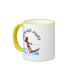 Dark Womens Water Skiing Mugs
