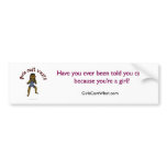 Dark Womens Wrestling Bumperstickers