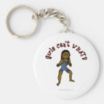 Dark Womens Wrestling Key Chain
