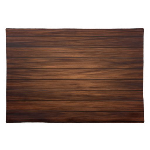 Dark Wood Place Mat