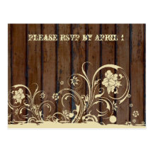 Dark Wood RSVP Postcard