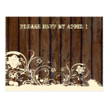 Dark Wood RSVP Postcard