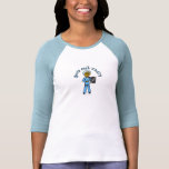 Dark X-ray Technologist Girl T-shirt