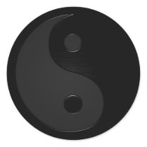 Dark Yin and Yang - Yin Yang stickers
