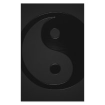 Dark Yin and Yank - Yin Yang Stationery