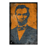 Darkana Style Lincoln Portrait posters