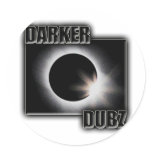 DARKER DUBZ black an White Dubstep Dub stickers
