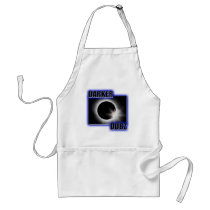 DARKER DUBZ blue Dubstep Dub aprons by dubsteptshirts DARKER DUBZ blue Dubstep Dub aprons