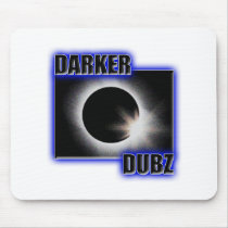 DARKER DUBZ blue Dubstep Dub mousepads by dubsteptshirts DARKER DUBZ blue Dubstep Dub mousepads