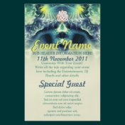 DarkEyez Fractal Art Custom Event Flyer