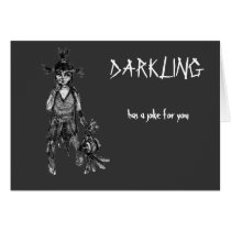 DARKLING has a joke for you cards