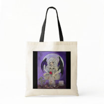 "Darkling Rose" gothic fairy art TOTE BAG bags