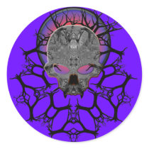 darkmetals skull series stickers