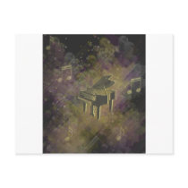 Darknes singing with piano!!! postcards by rakhiabhilash Darknes singing with piano!!! postcards