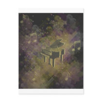 Darknes singing with piano!!! postcards by rakhiabhilash Darknes singing with piano!!! postcards