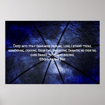 Darkness Gazebo - Edgar Allen Poe Posters