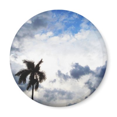 Darkness Moving In refrigerator magnet