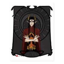 Darkness Postcard