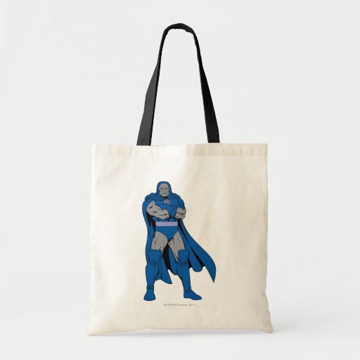 Darkseid Arms Crossed Tote Bags