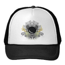 Darkside Abstract Wings Mesh Hats