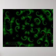 Darkside Design - GreenBeast Poster