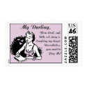 "Darling" by U-owe-me.com postage by uoweme "Darling" by U-owe-me.com postage