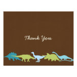 Darling Dinosaurs Thank You Card Invitations