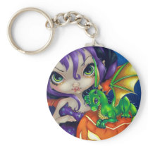 "Darling Dragonling II" Keychain