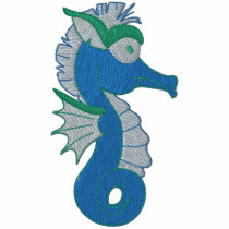 Darling Embroidered Seahorse Tees embroidered shirts by naturetees Darling Embroidered Seahorse Tees embroidered shirts