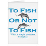 Darling fish or not card