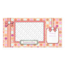 Darling Flowers Photo Card photo cards
