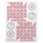 Darling Girl Pinwheels 3 Flyer Design
