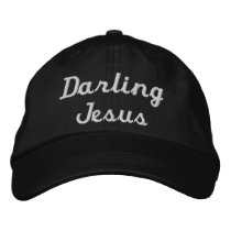 Darling Jesus Embroidered Hat embroidered hats