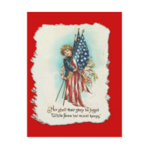 Darling Vintage Americana Design Postcards