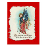 Darling Vintage Americana Design Postcards