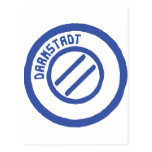 darmstadt poststempel postcards