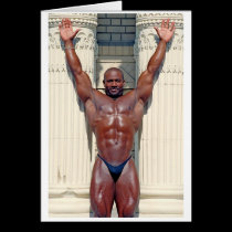 Darnell Dedrick, Arms Raised in Victory cards