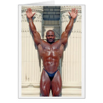 Darnell Dedrick, Arms Raised in Victory cards