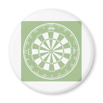 Dart Board Fridge Magnet