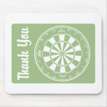 Dart Board Mousepads
