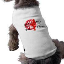 Dart Board Real Men Hit the TArget Dog Clothing