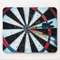 Dart game mouse pad