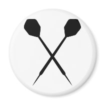dart sport icon magnet