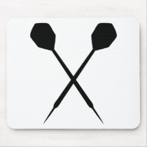 dart sport icon mouse pads