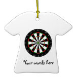 Dartboard background ornaments